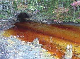 Acid Mine Drainage Pic 01